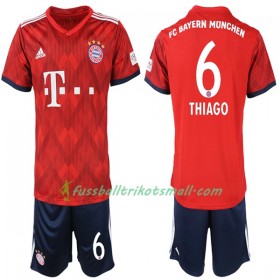 Fußballtrikots FC Bayern München Thiago 6 Kinder 2018-2019 Kurzarm Heimtrikotsatz kaufen